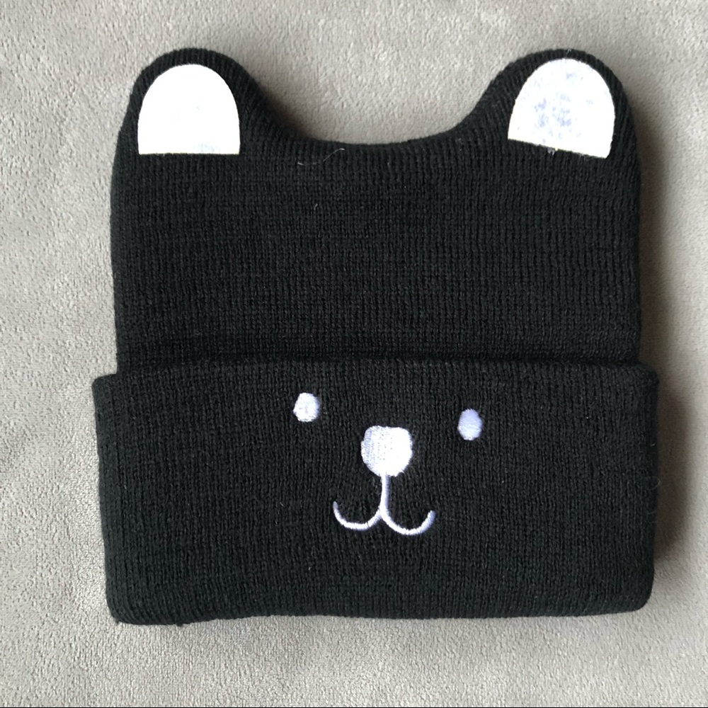 Dog Toque ~ Black ~ Brand New! ~ Size Baby to Toddler